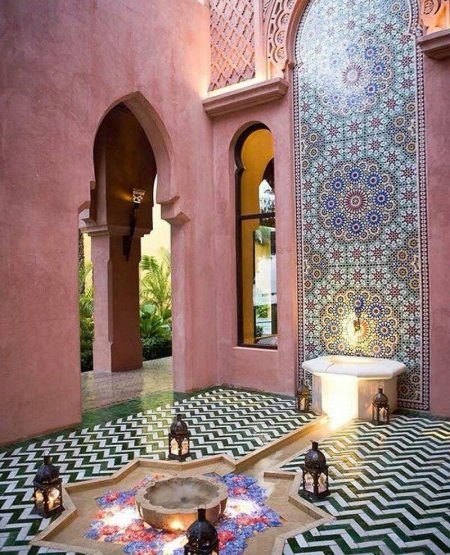 Мавританский стиль в интерьере