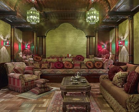 Гостиная в восточном стиле