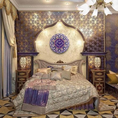 Спальня в восточном стиле