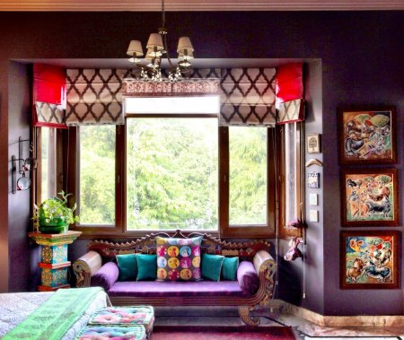 Интерьер в стиле этно индия