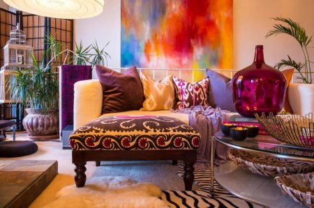 Индийский стиль в интерьере