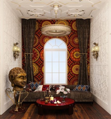 Восточный интерьер в квартире