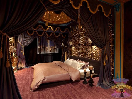 Спальня в арабском стиле