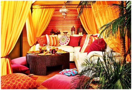 Интерьер в восточном стиле