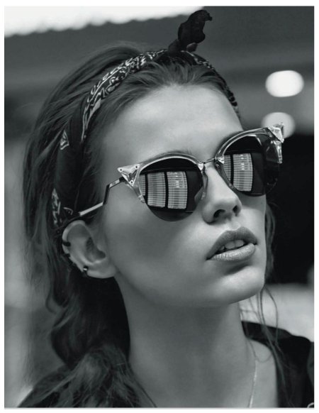 Женские солнцезащитные очки в стиле ретро