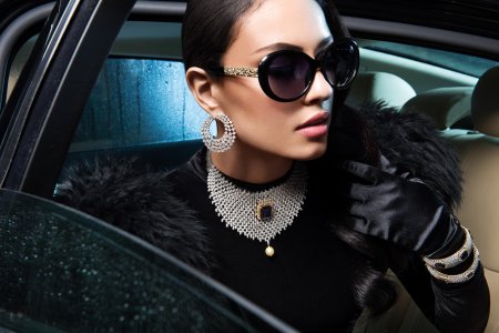 Гламурная девушка