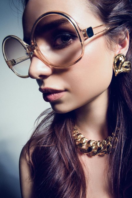 Модные круглые очки