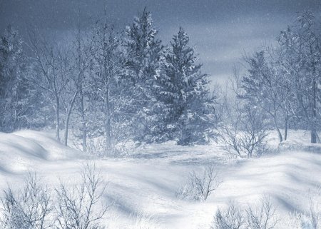 Пейзаж зимний