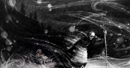 Вьюга рисунок