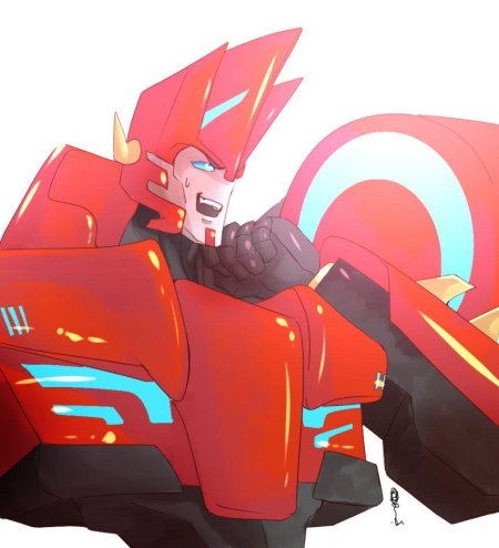 Трансформеры сайдсвайп и стронгарм