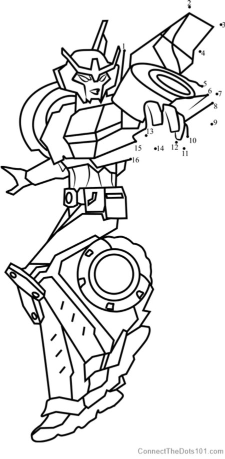 Стронгарм трансформер раскраска