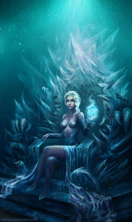 Снежная королева арт
