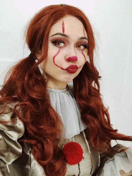 Макияж на хэллоуин пеннивайз
