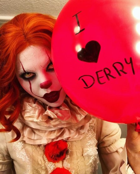 Макияж на хэллоуин пеннивайз