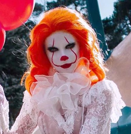 Клоун пеннивайз косплей