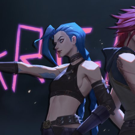 League of legends джинкс и вай