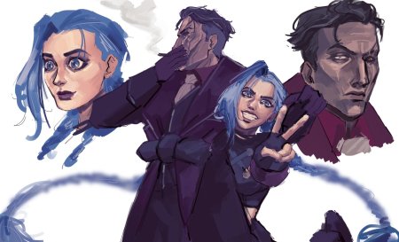 Силко аркейн арт