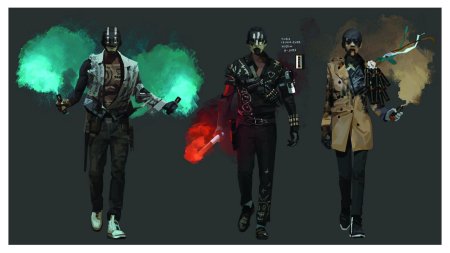 Делсин роу концепт арт