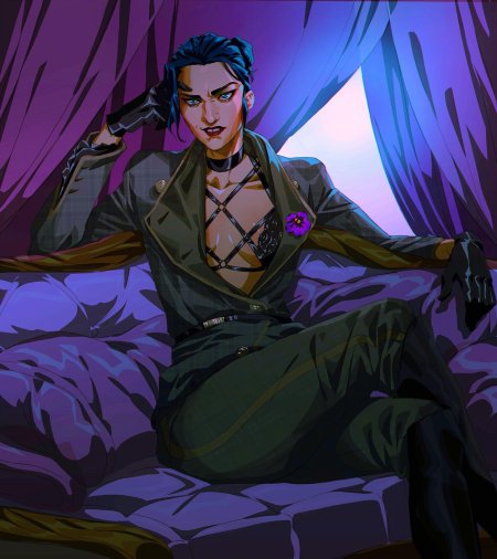 Аркейн джинкс и силко кадры