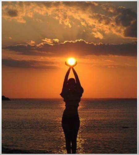 Солнце закат