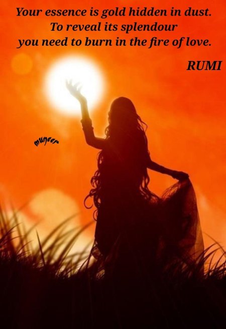 Закат девушка