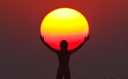 Солнце человек