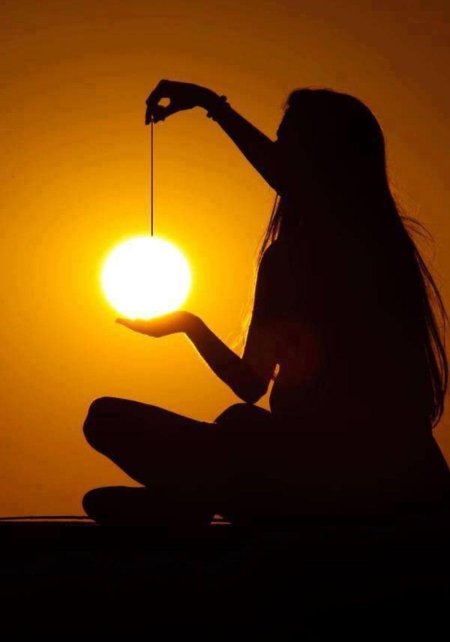 Девушка солнца