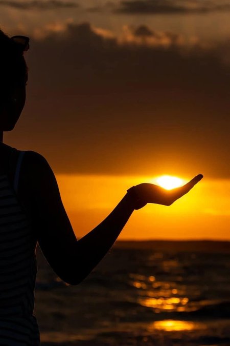 Солнце на закат