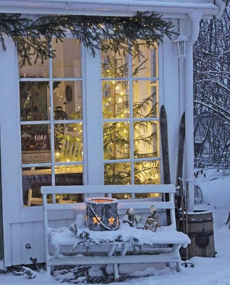 Зимнее окно