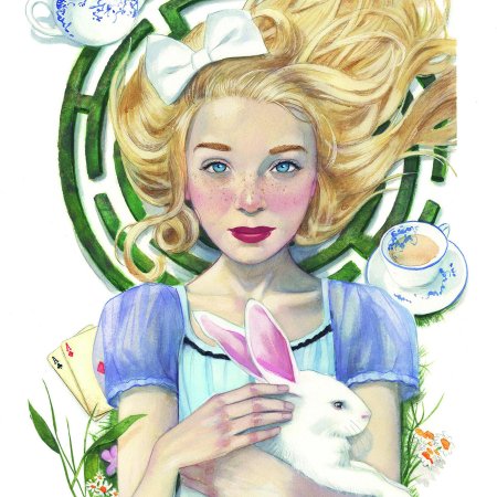 Алиса в стране чудес портрет алисы