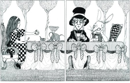 Алиса в стране чудес иллюстрации кэрролла