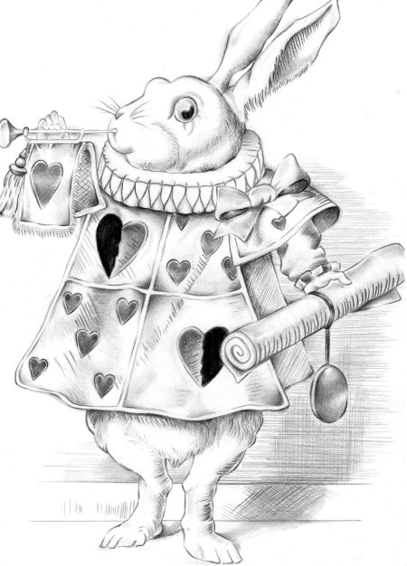 Алиса в стране чудес заяц