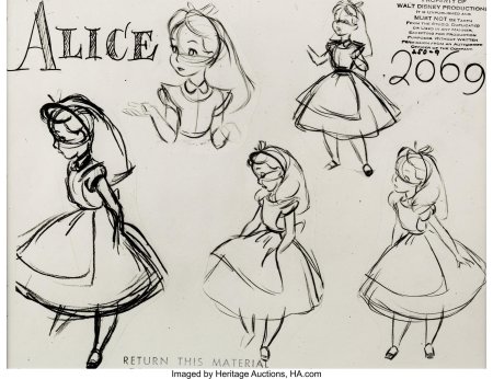 Скетчи дисней алиса в стране чудес