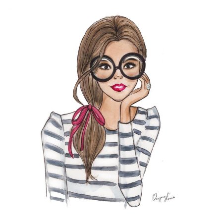 Девушки рисунки