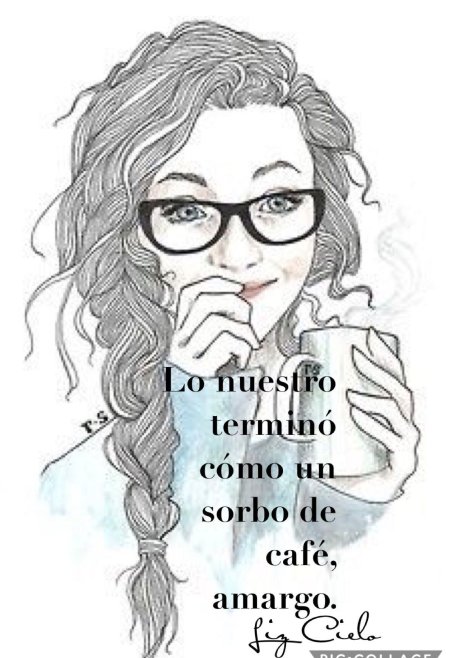 Девочка в очках рисунок