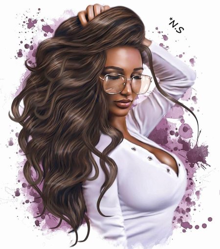 Иллюстрации девушек