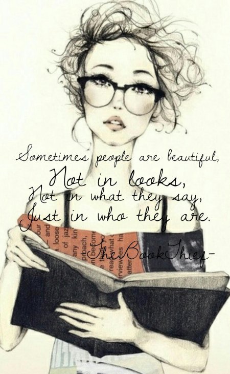 Девушка с книгой рисунок