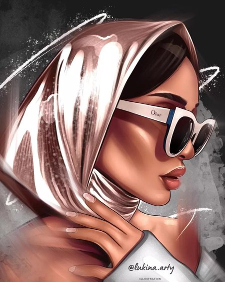 Модные рисунки