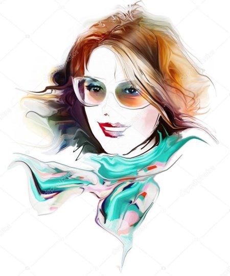 Рисунки женщин