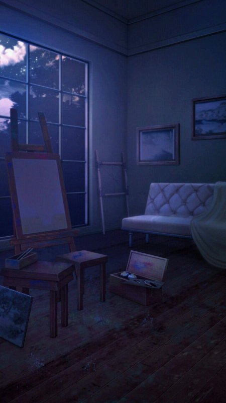 Ночная комната аниме гача лайф