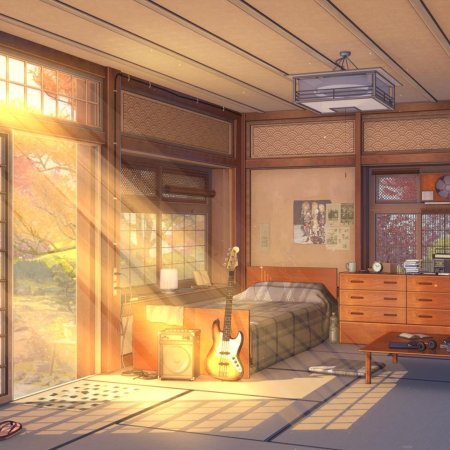 Комната в стиле аниме