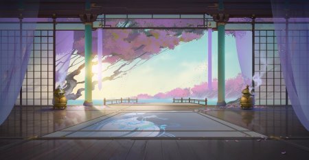 Аниме пейзаж