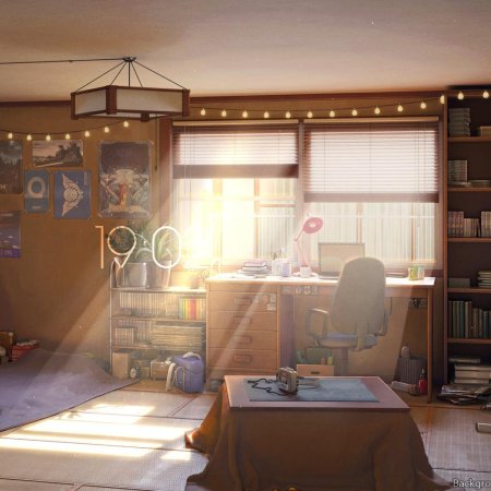 Комната фон аниме