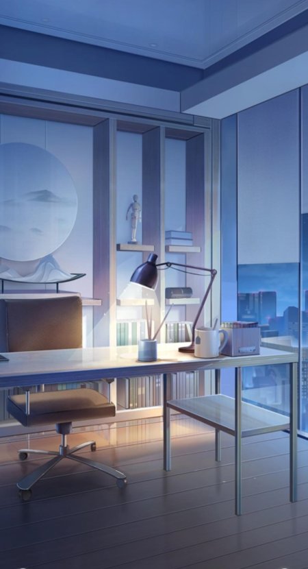 Anime room background