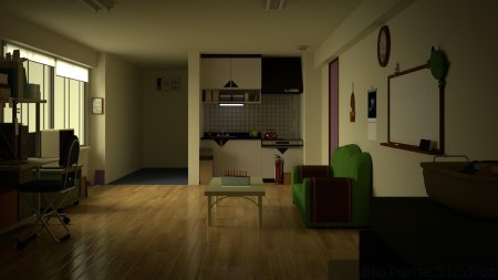 Гостиная для гачи лайф