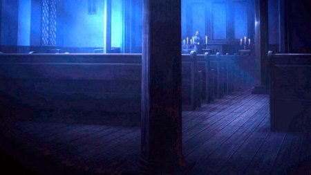 Аниме комната ночью