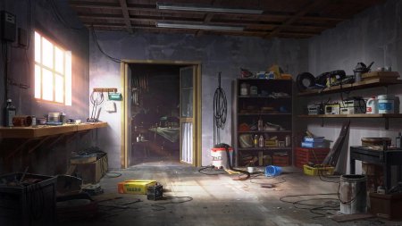 Гараж интерьер