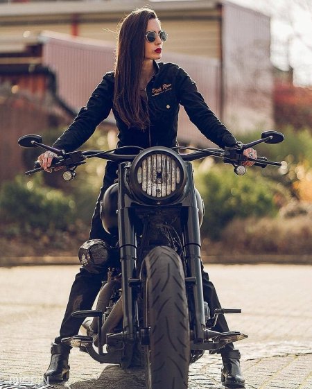Женский харлей дэвидсон мотоцикл