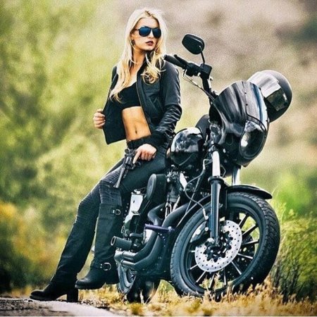 Анастасия трегубова harley davidson