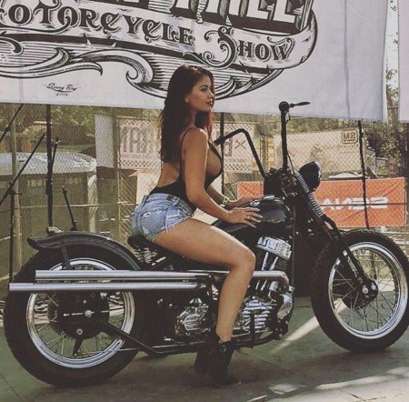 Байкерши девушки